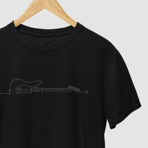 Camiseta T-Shirt Violão em Linha
