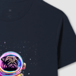 Camiseta T-Shirt Pug Astronauta