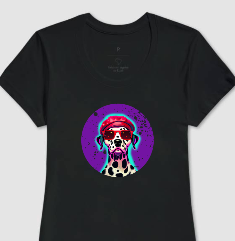 Camiseta T-Shirt Dálmata Hipster