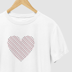 camisa t-shirt naipe de copas